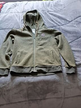 Element Olive Green Full-Zip Hoodie